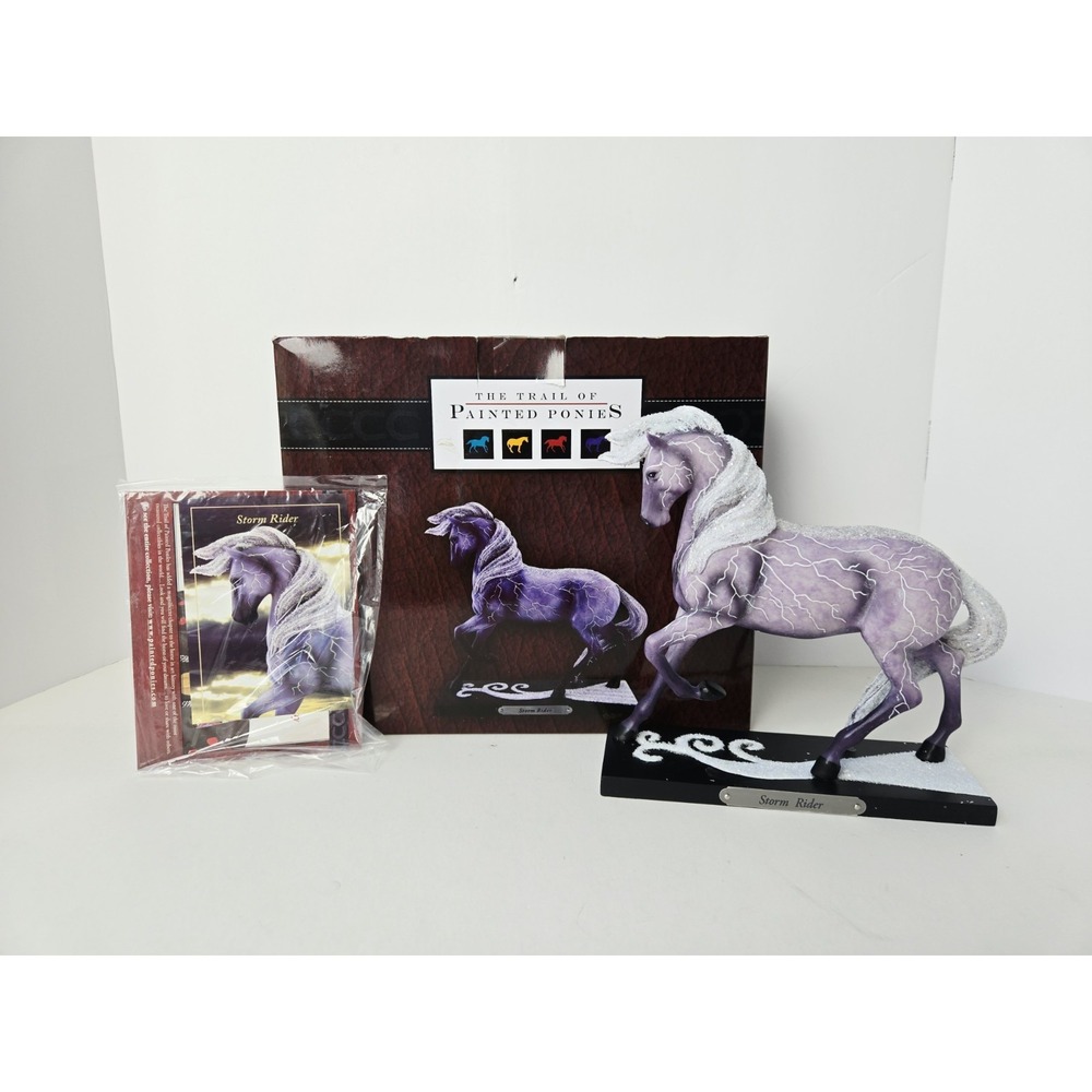 Trail of Painted Ponies statue Storm Rider w/ box Enesco